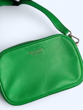 kate spade Astrid Medium Crossbody Bag in Kelly Green